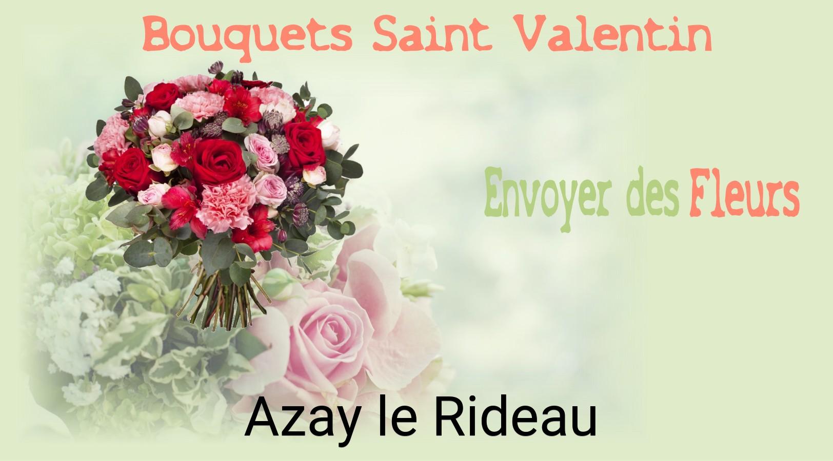 Roses de Saint-Valentin livrées à Azay-le-Rideau